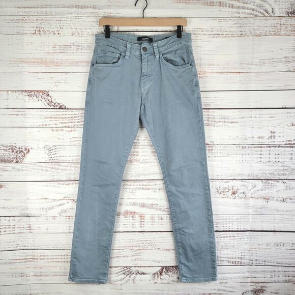 Mavi Jake Jeans Mens Size 31x31 Blue Gray Slim Leg Fit Skinny Leg Stretch - Picture 1 of 13